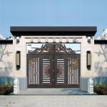 Traditional Steel Aluminium Material for Luxury School Courtyard for sale