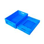 Stacking Design Collapsible Plastic Box For Grocery Food / Garment Companies for sale