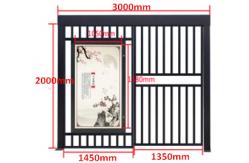 China Dormitory Intelligent Pedestrian Gate Access Control Small Advertising Door supplier