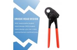 China Angle Head PEX Crimping Tool Practical For Copper Rings 3/4 Inch supplier