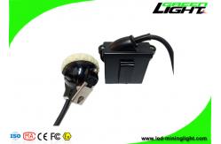 China 10000 Lux Mining Hard Hat Lights 6600mAh Rechargeable Mining Cap Lamps supplier