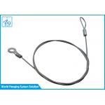 Rohs Certification 7x7 or 7x19 Single Leg Wire Rope Sling / Safety Tools Lanyard for sale