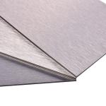 5.5kg/M2 Brushed Aluminum Composite Panel Corrosion Scratch Resistant
