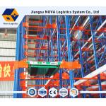 Selective Heavy Duty Shuttle Pallet Racking Remote Controlled For Cold Warehouse Storage for sale