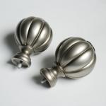 Customizable Wrought Iron European Style Curtain Rod Finials for sale