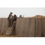 Heavy Duty Hesco Defensive Barriers Bunker , Sand Filled Barriers Long Service Life for sale