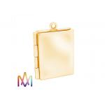 Souvenir Gift multicolor Book Shaped DIY Metal Charms 4g for sale