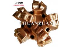 China High Manganese Steel Matrix Body PDC Bits 5 Blades For Hard Rock supplier