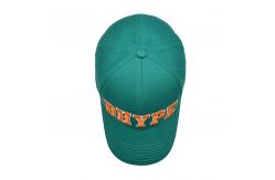 China Custom Embroidery 6 Panel Dad Hat Cotton Curved Visor 6 Eyelets supplier