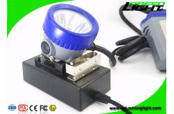 China 144um 10000lux Mining Safety Helmet Lamp Corded 22hrs supplier
