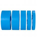 Blue Crepe Paper Washi Masking Tape 15mm Jumbo Roll For Painter Automotive for sale