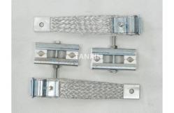 China Braided Surface Precision Alloy Clamp For Silicon Carbon Bar Stainless Steel Material supplier