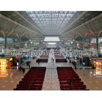 UV Resistant Prefabricated Steel Structures Large Span Prefab Bus / Train Station