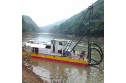 China 200 Cubic Meter Model Sand Boat Jet Suction Dredger supplier