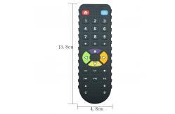 China Remote Tv Controller Shape Silicone Teether Toy For Toddler MHC New Gamepad supplier