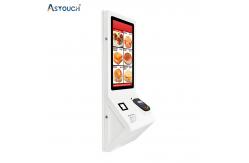 China Pcap Fast Food Self Service Restaurant Kiosk 32 Inch Interactive FCC supplier
