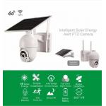 Waterproof Home Solar CCTV Camera With Sim Card 1080P Wireless Security Alarm System for sale