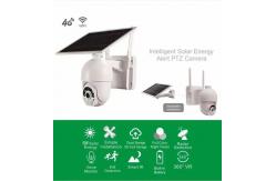 China Waterproof Home Solar CCTV Camera With Sim Card 1080P Wireless Security Alarm System supplier