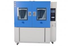 China Blowing Sand And Dust Test Chamber Dust Proof Tester Strong Stainless Steel Shelf supplier