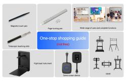 China 9679 Chip Interactive Flat Panel Zero Bonding Technology Low Blue Light supplier
