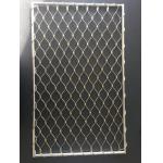 Stainless Steel 304 / 316 Balustrade Mesh , Baby Proof Stair Railing Safety Mesh