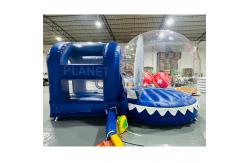 China 10ft Diameter Christmas Jumping Bubble House Inflatable Bounce House Snow Globe supplier