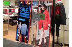 China P3 Portable Led Advertising Board , RGB SMD 2121 Led Mirror Poster supplier