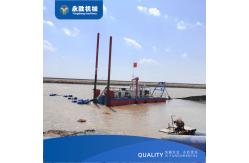 China 8 inch cutter suction dredger for river sediment pumping capacity 100m3/h supplier