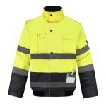 Reflective PPE Safety Wear Waterproof Jacket High Visibility Traffic Warning Safety Work Clothes Can Be Customized Logo for sale
