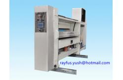 China High Speed Flexo Printer Slotter Die Cutter Stacker Vacuum Transmission Ir Uv Drying supplier
