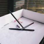 Customizable Waterproof Eyebrow Pencil , Black Great Eyebrow Pencil With Brush