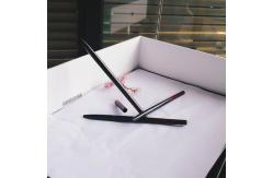China Customizable Waterproof Eyebrow Pencil , Black Great Eyebrow Pencil With Brush supplier