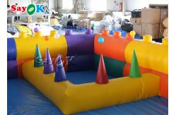 China Kids Inflatable Games Large Playground Waterproof Inflatable Bumper Car Fence supplier