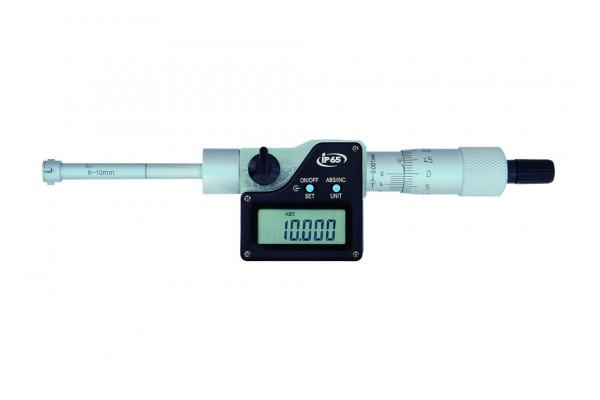 8-10mm 3 Point Digital Id Micrometer For Inner Diameter IP65