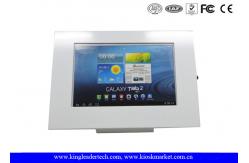 China Theft-Resistant Samsung Tab2 / 3 10.1 Ipad Kiosk Enclosure Desktop / Mount Wall supplier