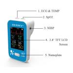 2.4'' TFT Screen Pet Dog Cat Vital Signs Monitor Bluetooth Animal Health Products for sale