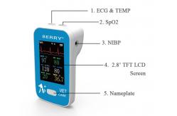 China Plastic Multi Parameter Veterinary Patient Monitor For Small Animal supplier