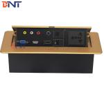30cm Cable Pop Up Power Socket Desk Mounted Universal Wiring Electrical for sale
