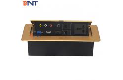 China 30cm Cable Pop Up Power Socket Desk Mounted Universal Wiring Electrical supplier