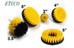 China Effortless Drill Bit Scrubber , Brush Head For Drill Extension Shaft Available supplier
