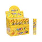 Gold Metallic Foil Streamer Party Confetti Cannon 20cm Disposable