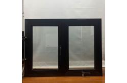 China Waterproof Weatherproof Aluminium Slat Window Awning Black Aluminum Frame Awning Windows supplier