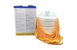 China Conical Shaped FFP1 Disposable Dust Mask With Double Elastic Headband supplier