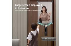 China 5000Mah Rechargeable Battery Face Door Lock Tuya App With Video Intercom supplier