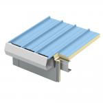 Roof Foam Sheet Polyurethane Sandwich Panel Customizable Moistureproof for sale