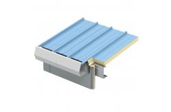 China Roof Foam Sheet Polyurethane Sandwich Panel Customizable Moistureproof supplier