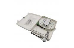 China 8 Ports Ftb Wall Mount FTTH Termination Box With Splitter supplier