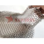 Space Partition Stainless Steel Metal Ring Mesh 1.2mmx10mm