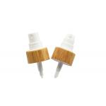 Screw 20mm Plastic Fine Mist Sprayer With Bamboo Collar For Bottles for sale