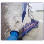Gabon small 10 inch river sand pumping jet suction dredger for sale